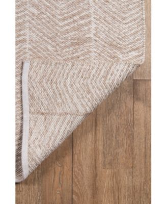 Easton Eas-2 Machine-Washable Congress Brown 7'6" x 9'6" Area Rug
