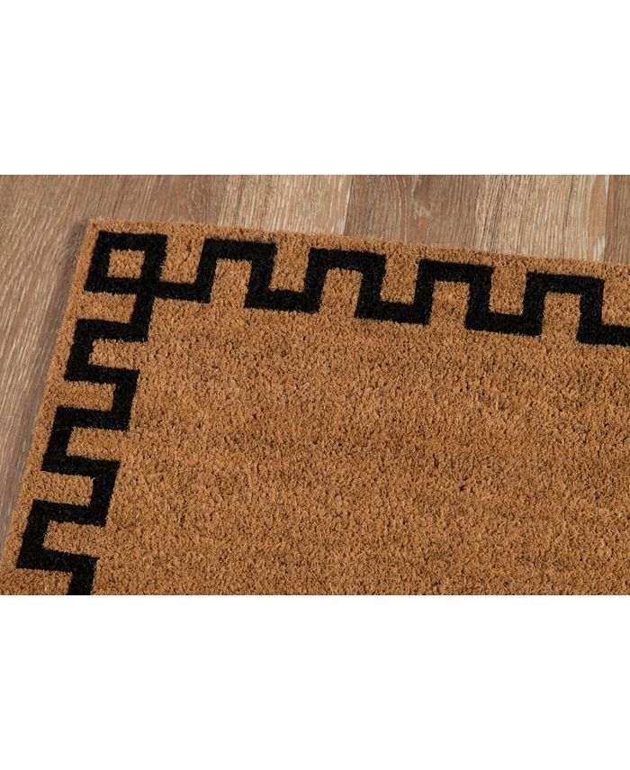 Erin Gates Park Par4 Greek Key Natural 1'6" x 2'6" Area Rug & Reviews Rugs Macy's