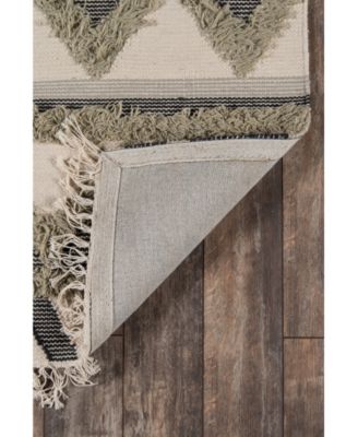 Novogratz Indio Ind-4 Sage 2'3" x 7'10" Runner Area Rug