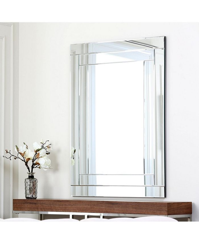 Abbyson Living Ordos Rectangle Wall Mirror Macy's
