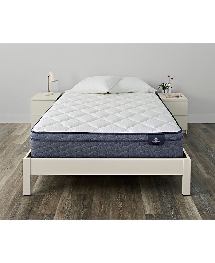 Serta Sleeptrue Malloy 12.5" Plush Euro Top Mattress Full Macy's