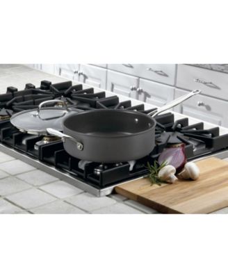 Chefs Classic Hard Anodized 3.5-Qt. Saute Pan w/ Helper Handle and Cover