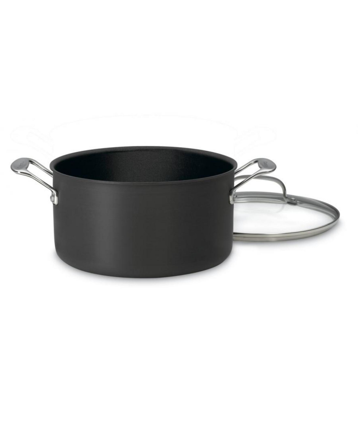 Cuisinart Chefs Classic Hard Anodized 6-qt. Stockpot W/ Cover In Nonstick Hard Anodized