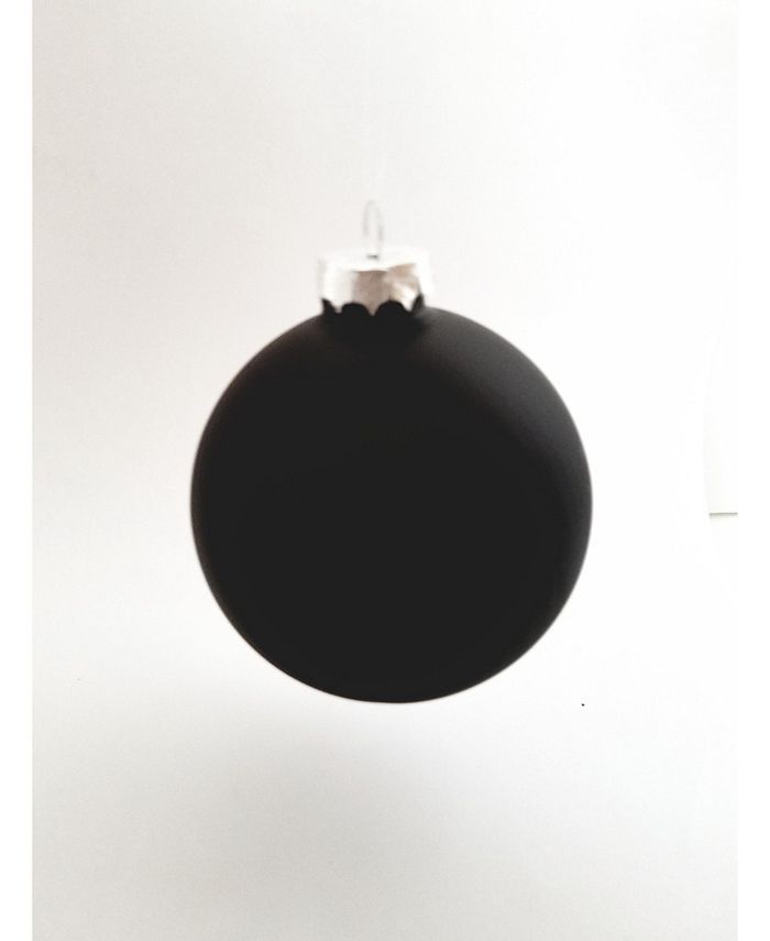 2.75 Glass Christmas Ornaments - Box of 12