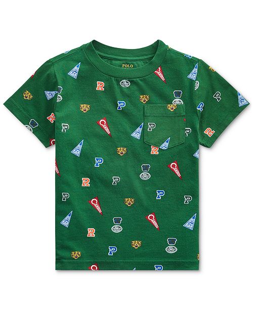 Polo Ralph Lauren Little Boys Jersey Cotton T Shirt Created For
