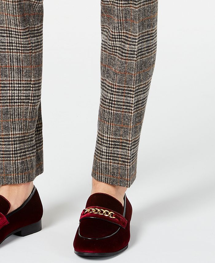 men's plaid dress pants