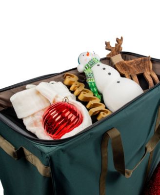 Rolling Multi Use Christmas Decoration Storage Bag with Wheels