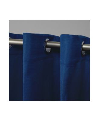 Delano Heavyweight Textured Indoor/Outdoor Grommet Top Curtain Panel Pair, 54" x 96"