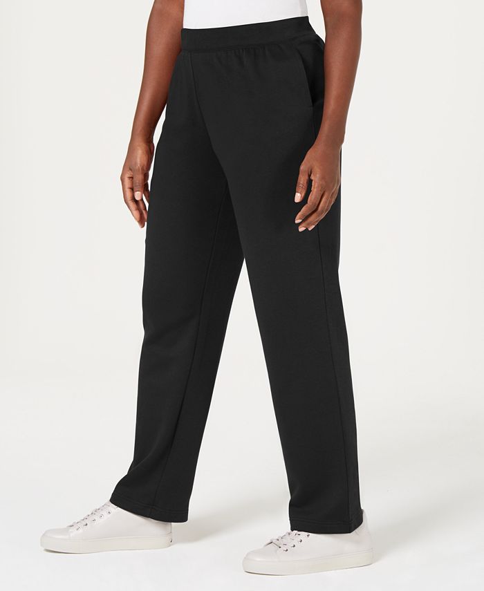 macys karen scott fleece pants