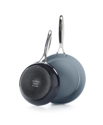 GreenPan - Valencia Pro 10" & 12" Ceramic Non-Stick Open Frypan Set