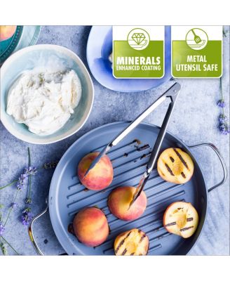 Valencia Pro 11" Ceramic Non-Stick Round Grill Pan