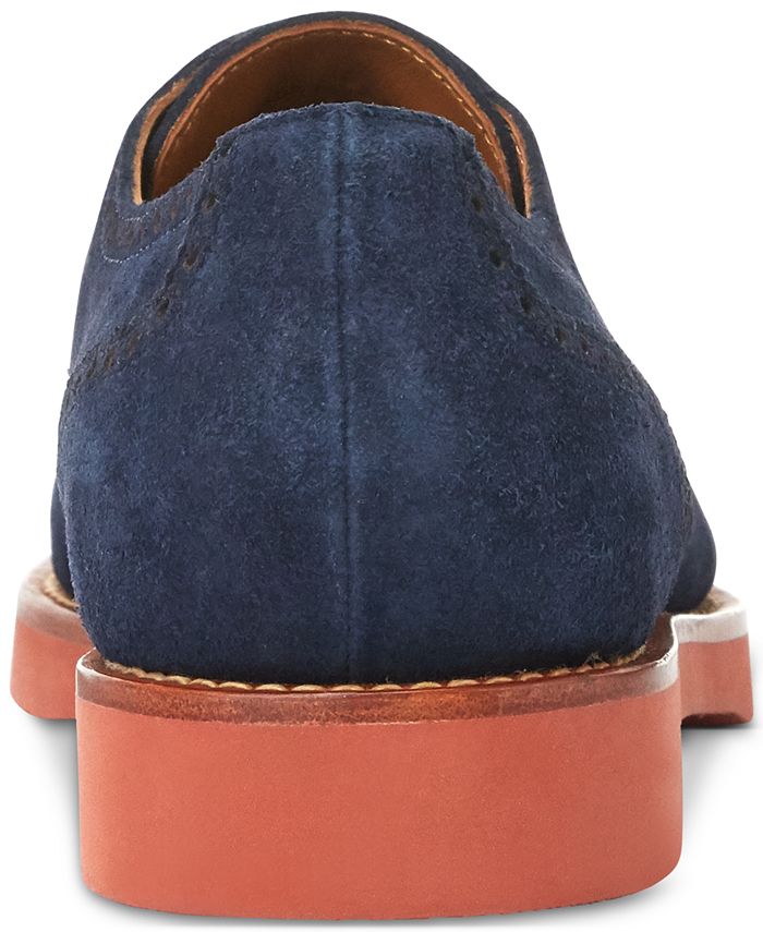 polo ralph lauren men's rhett wingtip patch oxford