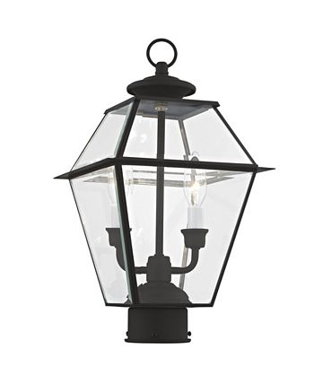 Livex - Westover 2-Light Outdoor Post Lantern