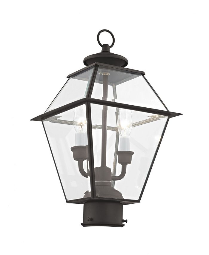 Livex Westover 2Light Outdoor Post Lantern Macy's