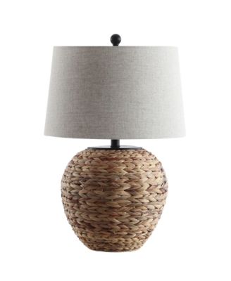 Alaro 24.5" Banana Leaf Basket LED Table Lamp