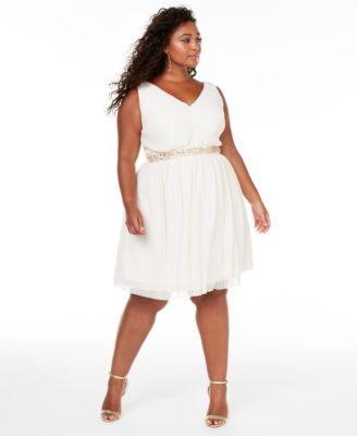 macy's homecoming dresses plus size