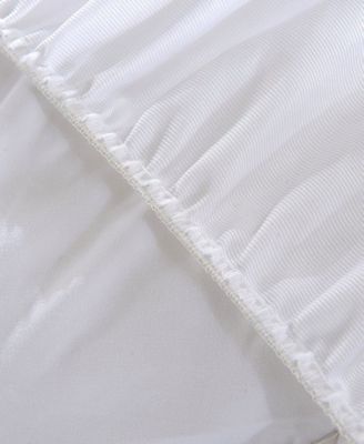 Rayon from Bamboo Fitted Down Alternative Mattress Pad, Queen