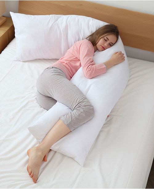Cheer Collection Hypoallergenic Down Alternative Total Body Pillow