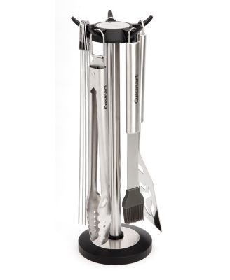 Cuisinart - Carousel Stainless Steel Grill Tool Set 10-Piece