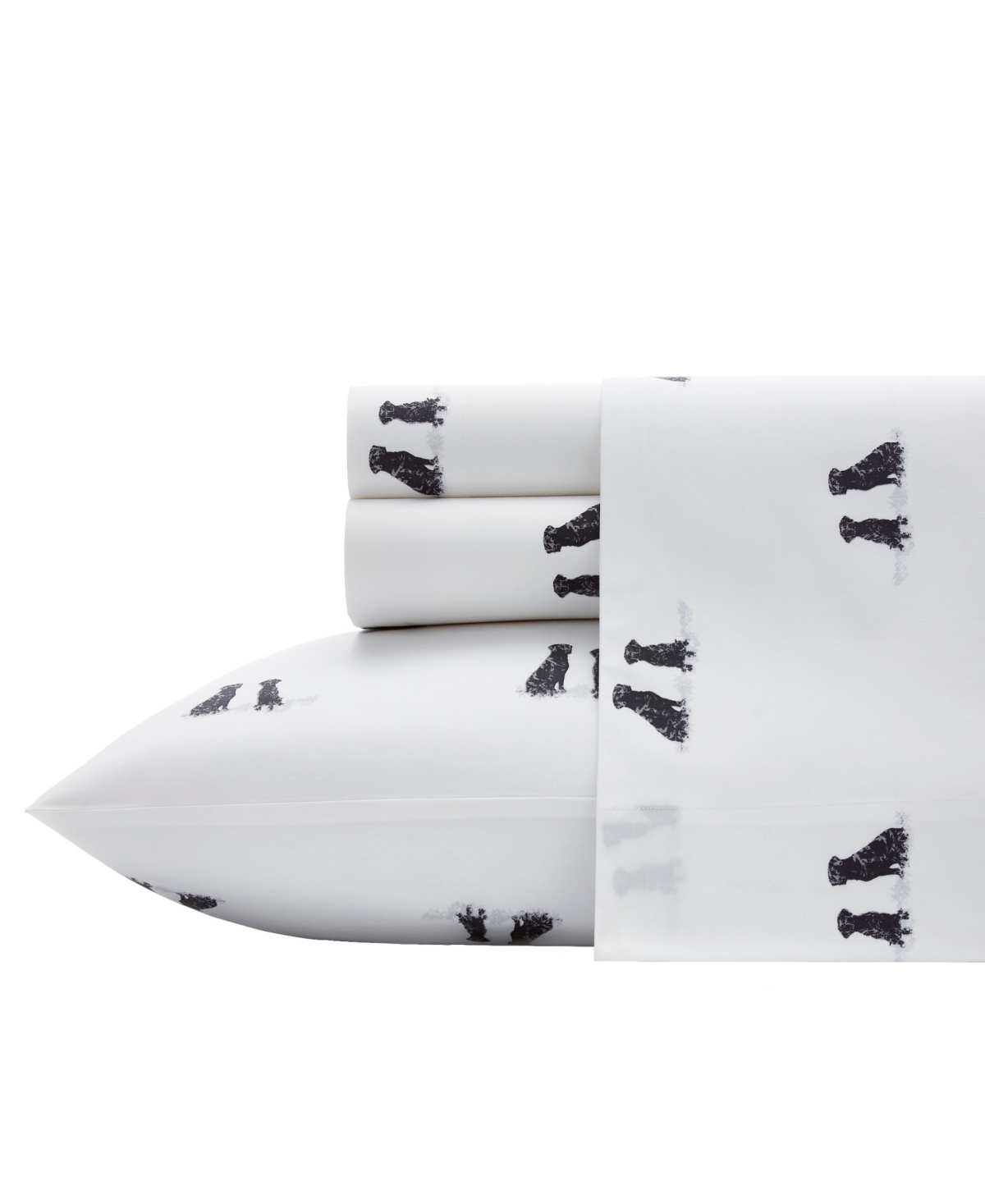 Eddie Bauer Printed 100% Cotton Percale 3-pc. Sheet Set, Twin In Labrador Fields