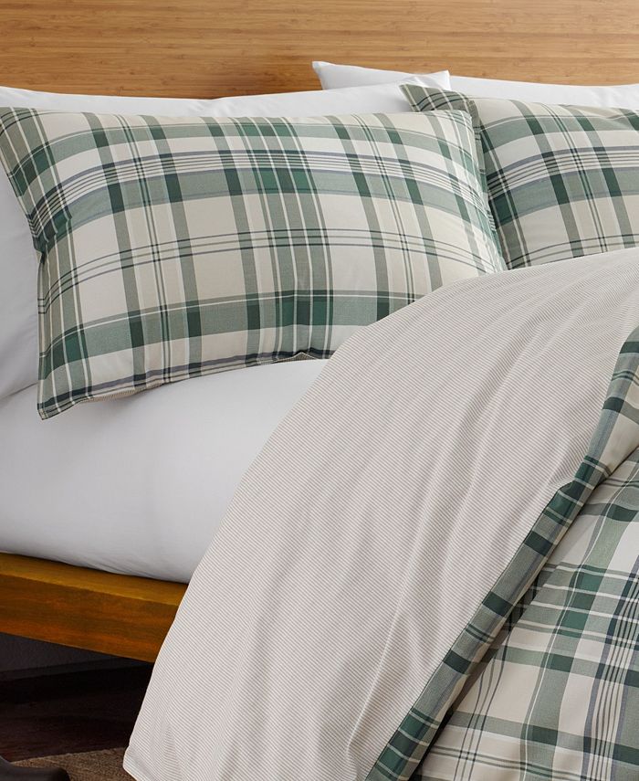 Eddie Bauer Timbers Plaid Comforter Set, Full/Queen Macy's