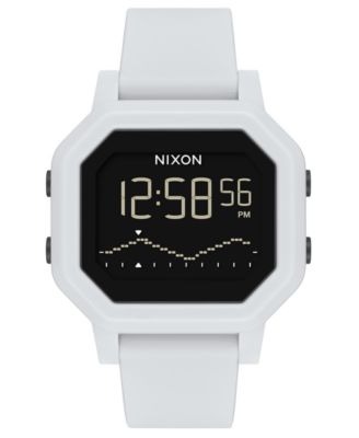 Nixon - Unisex Siren Silicone Strap Watch 38mm