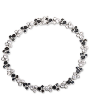 Disney Cubic Zirconia Mickey Mouse Tennis Bracelet in Sterling Silver
