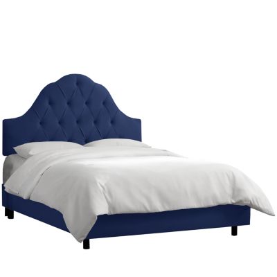 Skyline - High Arch Diamond Tufted Bed - Queen