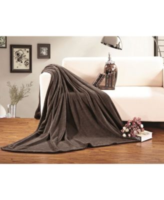 Luxury Plush Fleece Blanket, Full/Queen