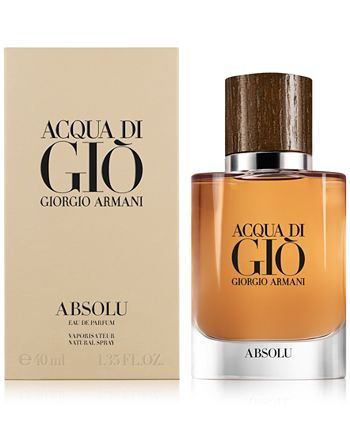 Giorgio Armani Men's Acqua di Giò Absolu Eau de Parfum Spray, 1.35