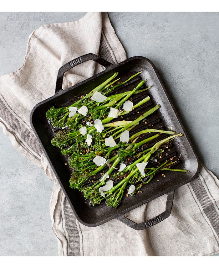 Lodge Cast Iron Lodge Chef Collection 11" Cast Iron Grill Pan Macy's