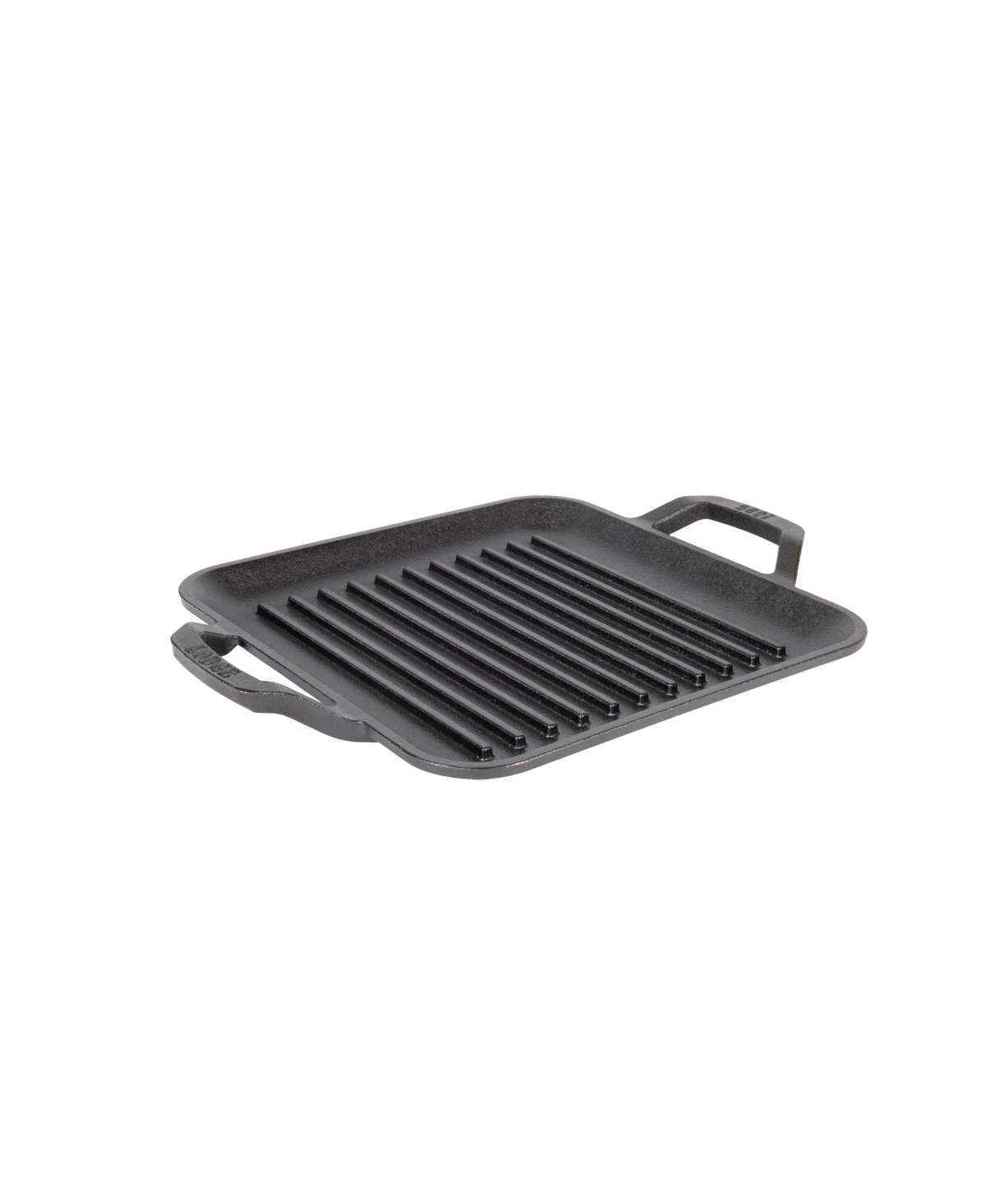 Lodge Chef Collection 11" Cast Iron Grill Pan In Black