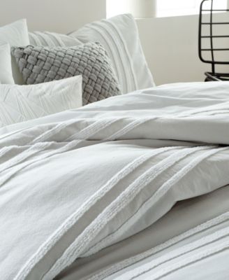 Chenille Stripe 3-Pc. Comforter Set, King