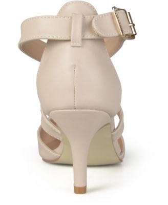 Women's Riva Crisscross Strap Pointed Toe Pumps