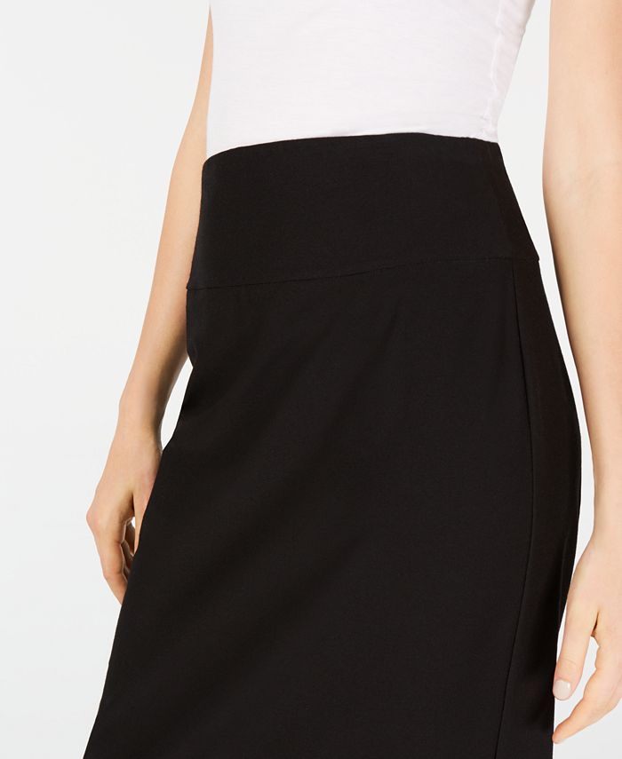 Eileen Fisher Slim Midi Skirt, Regular & Petite - Macy's