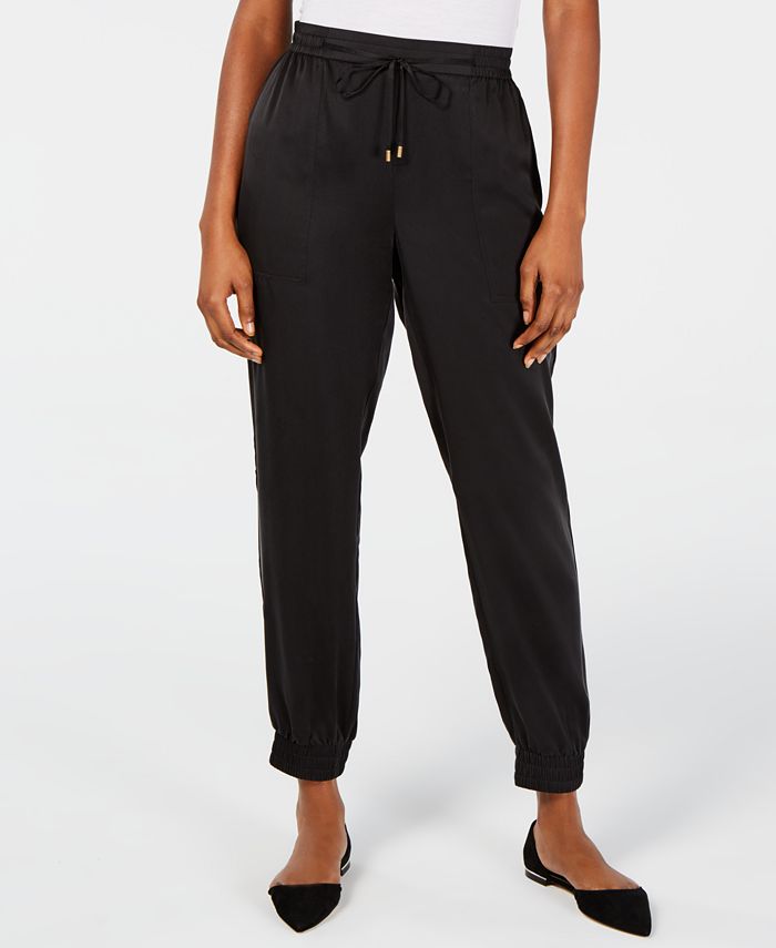 Eileen Fisher Drawstring Ankle Pants Macy's