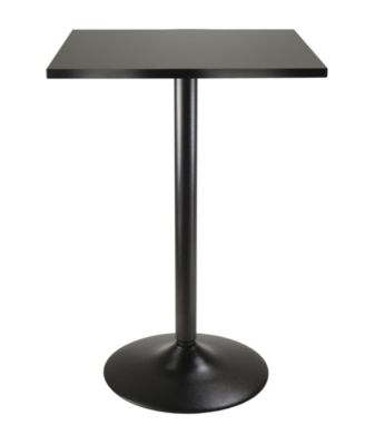 Winsome Square Pub Table with Leg and Base
