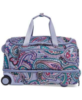 vera bradley lighten up rolling duffel