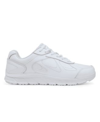 Men's Galley II Slip Resistant Work Shoes, Water Resistant, White, Size 8.5