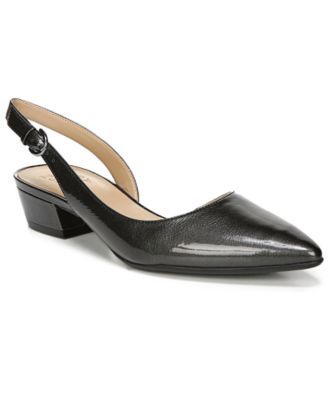 naturalizer banks slingback silver