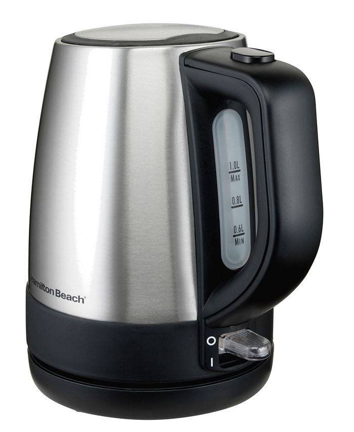 Hamilton Beach 1.0L Stainless Steel Electric Kettle Macy's