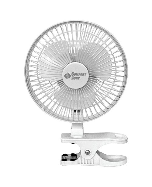 Comfort Zone Cz6c 6 Clip On Fan Reviews Wellness Bed Bath