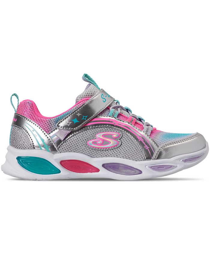 Skechers Little Girls Shimmer Beams Stay-Put Closure Casual Athletic ...