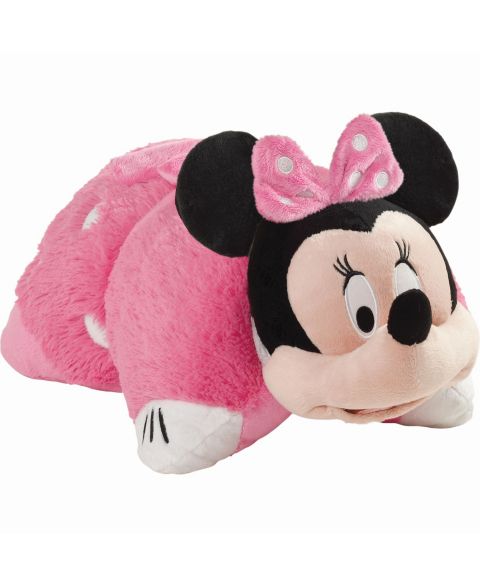 Детская мягкая игрушка Pillow Pets Minnie Mouse 16" Plush, цвет: Розовый