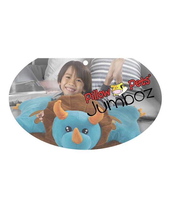 pillow pets blue dinosaur
