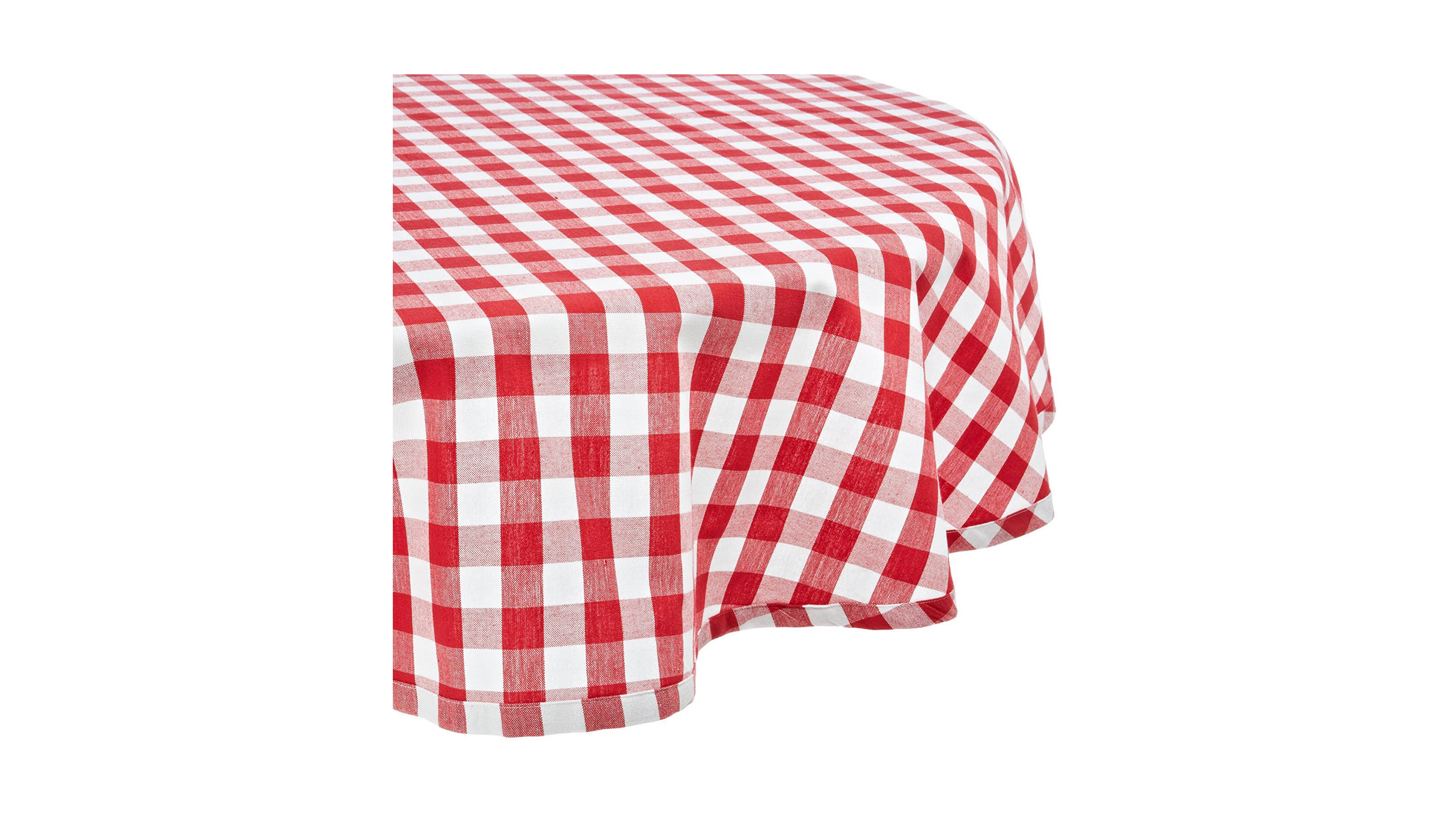 Checkers Tablecloth 70" Round