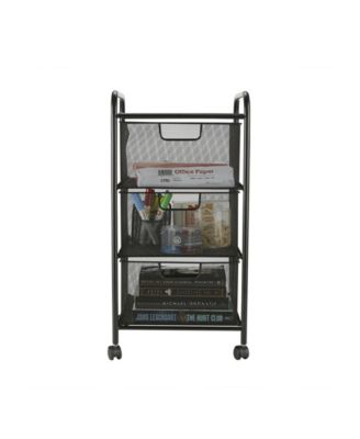 Mind Reader Mesh 10 Drawer Cabinet Metal Storage Drawers File