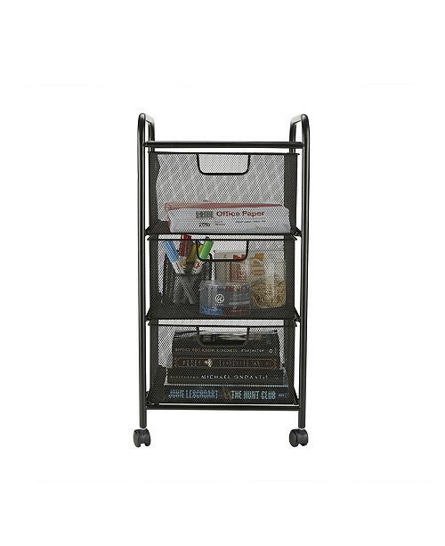 Mind Reader 3 Drawer Rolling Storage Utility Cart Reviews