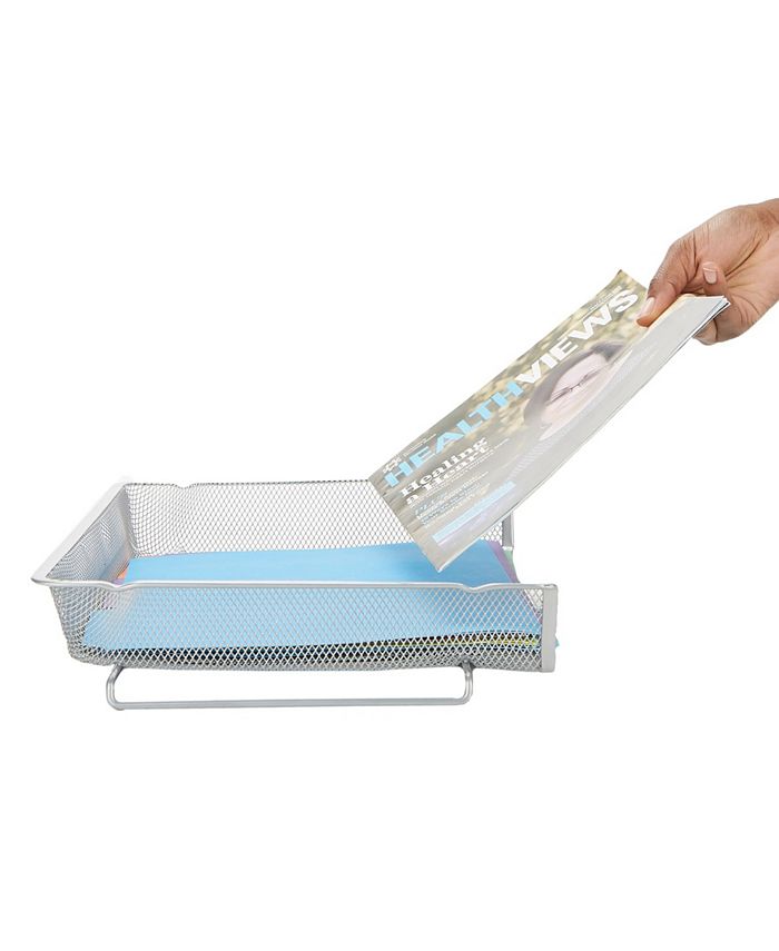 Mind Reader 2 Piece Stackable Letter Legal Tray, Desktop File Organizer ...