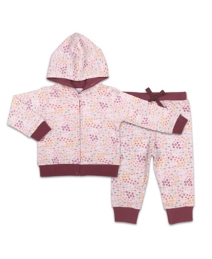 The Peanutshell Baby Girl Hoodie And Jogger Set